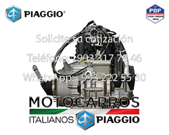 Piaggio Motor Gasolina 200 cc BSIII Step 2 (Ape City 2019-2024) - Motocarros Italianos Piaggio
