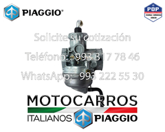 Piaggio Carburador Completo [CM284101] (KEIHIN CU3 8JNC) - Motocarros Italianos Piaggio