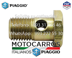 Piaggio Tornillo Banjo [E07500819] Filtro Diesel (m14.26)