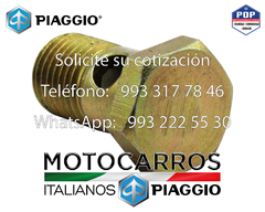 Piaggio Tornillo Banjo [E07500819] Filtro Diesel (m14.26) - comprar en línea