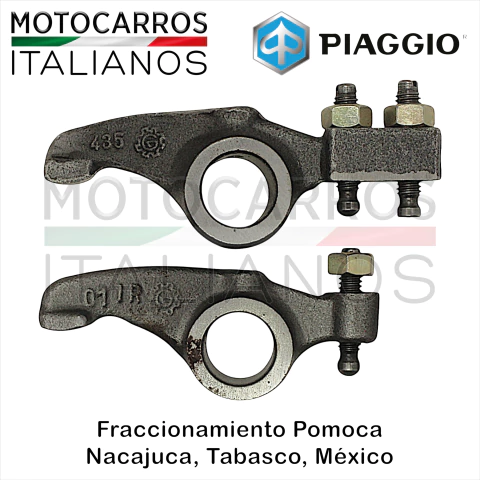 Piaggio Balancines Superiores Admision/Escape [E10A060009] (kit) (Auto+) - comprar en línea