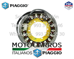 Piaggio Estator Generador y Volante Magneto Completo [E40005489] (kit)