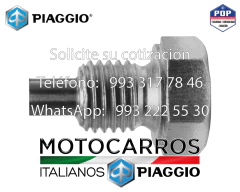 Piaggio Tornillo Magnetico m12 [E50000421] Drenado Aceite Motor