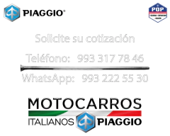 Piaggio Varillas Punterias Admision/Escape [E50007334] (kit) (BSII)