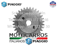 Piaggio Engrane Bomba Aceite [E50010157] - Motocarros Italianos Piaggio