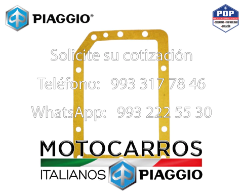 Piaggio Junta Motor-Tapa PTO 0.2 mm [E500460120]