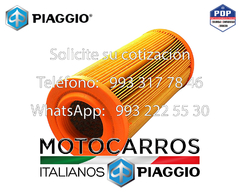 Piaggio Filtro Aire [E60008721] (XTRA DX 395 Gas Lp/Gasolina) - comprar en línea