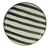 PRATO RASO LISTRAS VERDE 28CM - comprar online