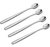 JG COLHERES PARA CAFÉ 15CM 4PÇS INOX