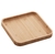 BANDEJA/PRATO DE BAMBU SQUARE 18cm