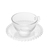 CJ 2 XICARAS CHA CRISTAL C/PIRES PEARL 180ml