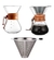 PASSADOR DE CAFE VIDRO E LAÇO MADEIRA + GANHA FILTRO INOX - comprar online