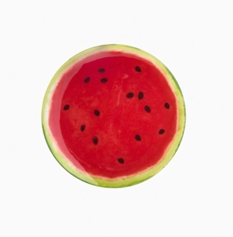 PRATO DE SOBREMESA MELANCIA 20cm