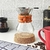 PASSADOR DE CAFE VIDRO E LAÇO MADEIRA + GANHA FILTRO INOX na internet