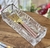 PORTA TALHER DE CRISTAL DE CHUMBO DUBLIN 27x8x9cm - comprar online