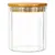 Pote Vidro Borossilicato Canelado Liége 550ml Hermético