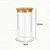 Pote Vidro Borossilicato Canelado Liége 900ml Hermético - comprar online