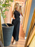VESTIDO PLISSADO NULA MANGA VAZADO NA CINTURA_6851 - comprar online