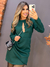 VESTIDO ALFAIATARIA MANGA LONGA DECOTE GOTA_6407 - Elegant Modas
