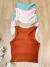 CROPPED ASSIMETRICO CANELADO POWER_6971 - Elegant Modas