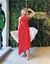 VESTIDO PLISSADO NULA MANGA VAZADO NA CINTURA_6851 - loja online