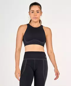 Conjunto Sem costura AG - Preto - loja online