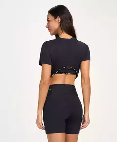 Cropped Costas Elástico AG - Preta - comprar online