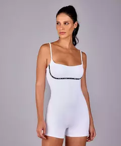 Macaquinho Curto Elastico - Branco - comprar online