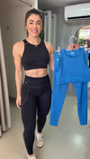 Conjunto Sem costura AG - Preto - comprar online