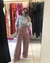 Calça Pantalona Faixa Rose - loja online