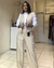 Camisa Branca Elegante Tricoline na internet
