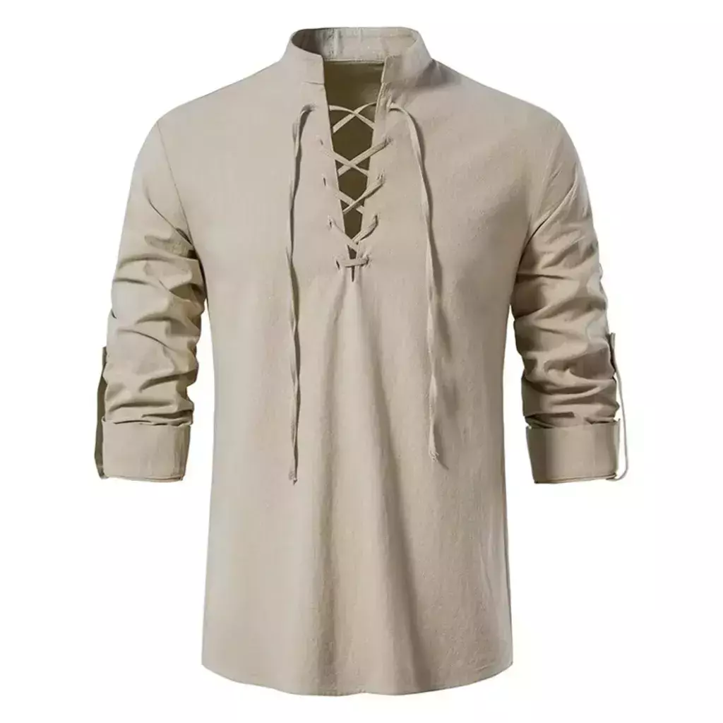 Camisa de Época Medieval Masculina