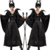 Fantasia Malévola Halloween Feminina - Festivo Festas Loja Online de Fantasias Infantis e Adulto