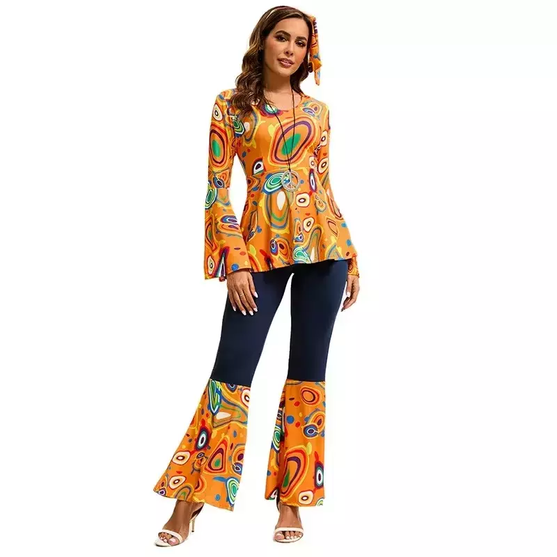 Fantasia Discoteca Anos 70 Feminina