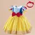 Fantasia Princesa Branca de Neve de Luxo para Bebês - comprar online