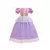 Vestido Infantil Clássico Princesa Rapunzel com Acessórios na internet