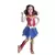 Fantasia Infantil da Mulher-Maravilha transforma qualquer dia em uma aventura épica! Cores vibrantes, detalhes fiéis e o conforto que ela merece para brincar sem parar.
