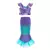 Imagem do Fantasia Infantil Sereia Ariel Lilás com Acessórios