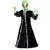 Fantasia infantil de alienígena com capuz, em preto com detalhes prateados e luvas verdes.