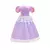 Imagem do Vestido Infantil Clássico Princesa Rapunzel com Acessórios