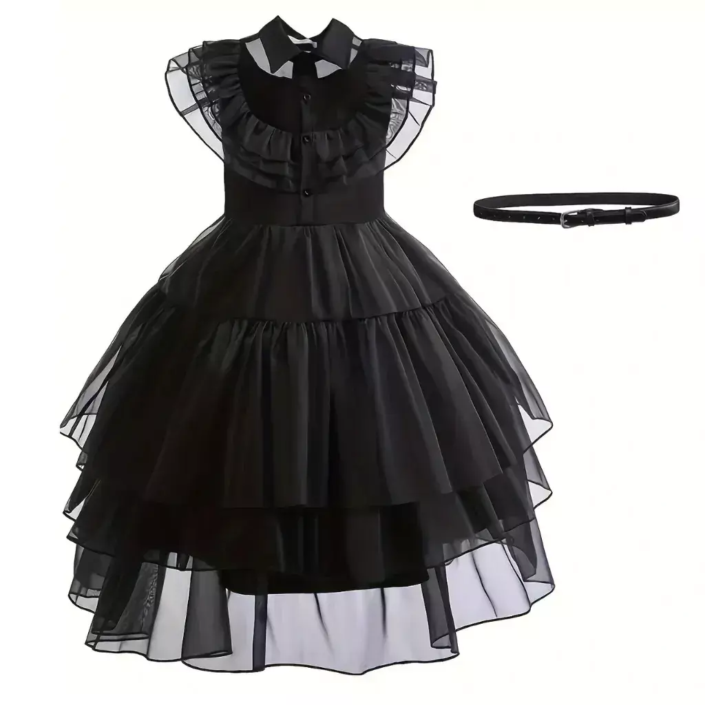 Fantasia de Baile da Wandinha Infantil