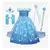 Fantasia Frozen Elsa com Acessórios e Led - comprar online
