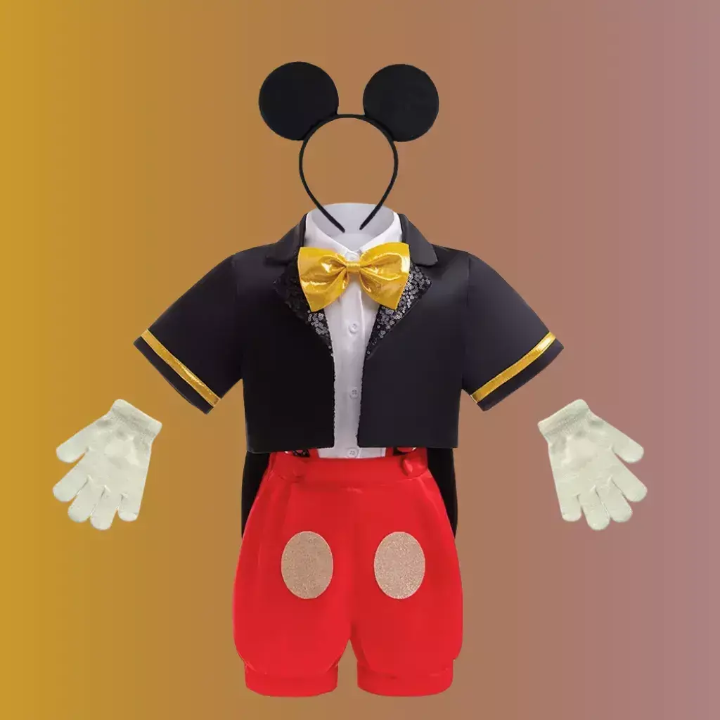 Fantasia Infantil Mickey Mouse Completa