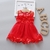 Vestido-Flor-de-Fadas-vermelho-de-Verão-Infantil