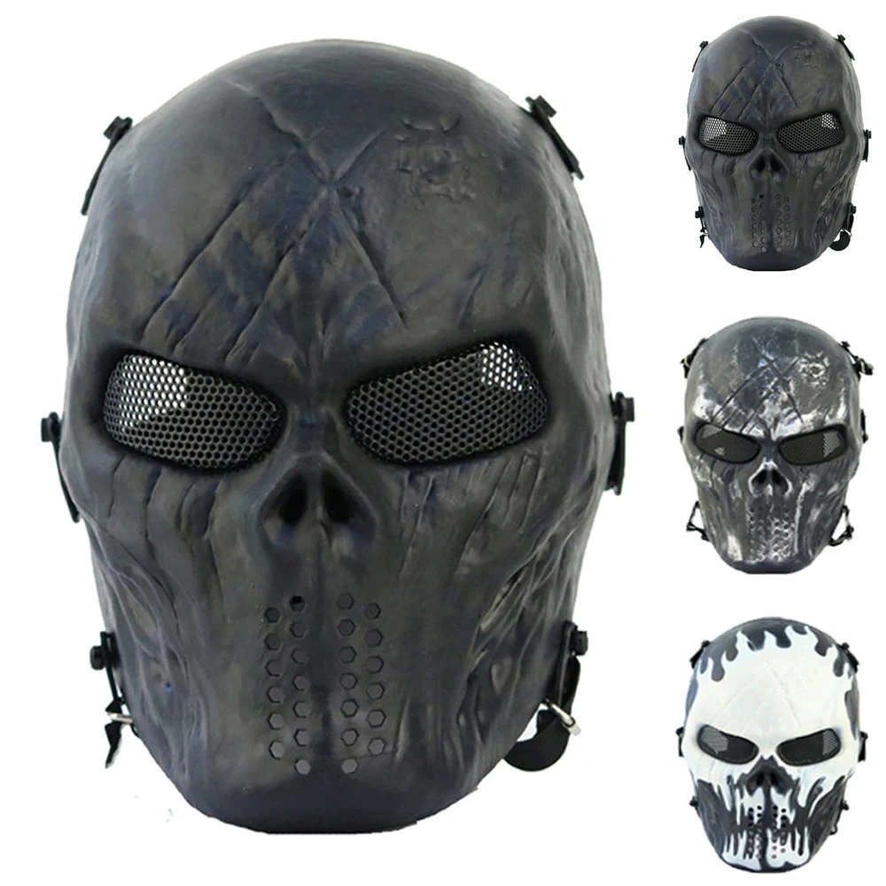 Máscara de Caveira Zumbi CS Real