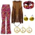 Roupa Hippie anos 70 Sociedade Alternativa Feminina