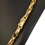 Cordão Trançado 7mm Banhado a Ouro 18k - comprar online