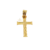 Pingente Cruz Templária Banhado a Ouro 18k - Miami Gold Import