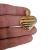 Cordão+Pulseira Grumet 7mm Feminino Pingente Coração vazado Banhado a Ouro 18k - loja online
