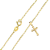 Kit Cordão Bloquinho 2mm + Pingente Banhado a Ouro 18k - loja online